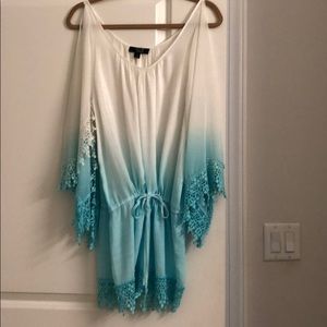 Greek goddess swim cover up
